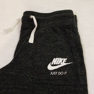 Nike cropped sweat pants